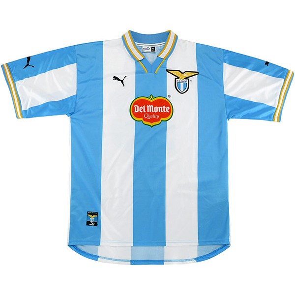 Authentic Camiseta Lazio 1ª Retro 1999 2000 Azul Blanco